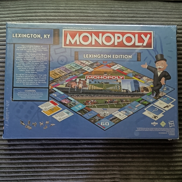 Monopoly Board Game - Lexington Edition - Picture 2 of 5